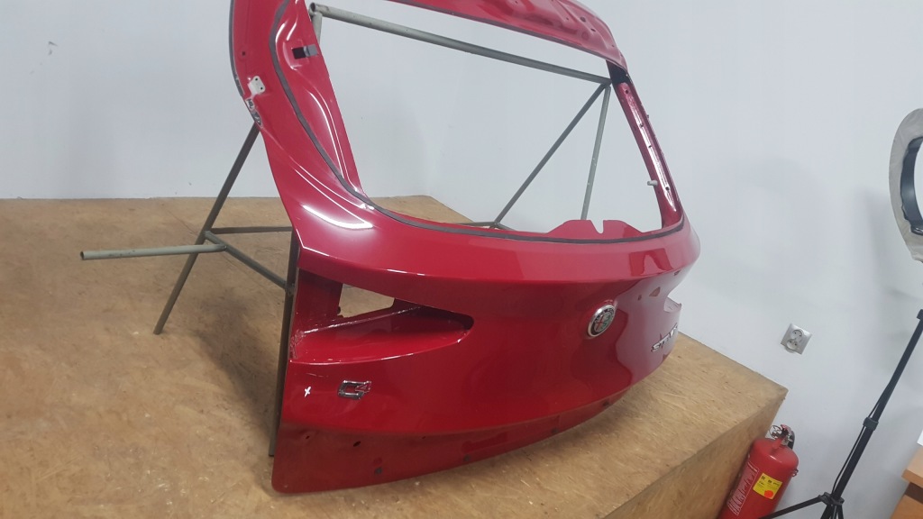 фото №2, Alfa romeo stelvio крышка багажника задняя задняя