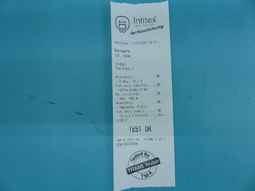 фото №6, Test стартер fiat bravo brava i 95-01 1.9 jtd