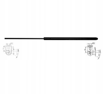 фото №1, Пружина газова капот starline 42.65.805