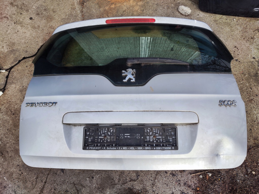 фото №1, Peugeot 5008 i крышка багажника багажника задняя задняя с стекло