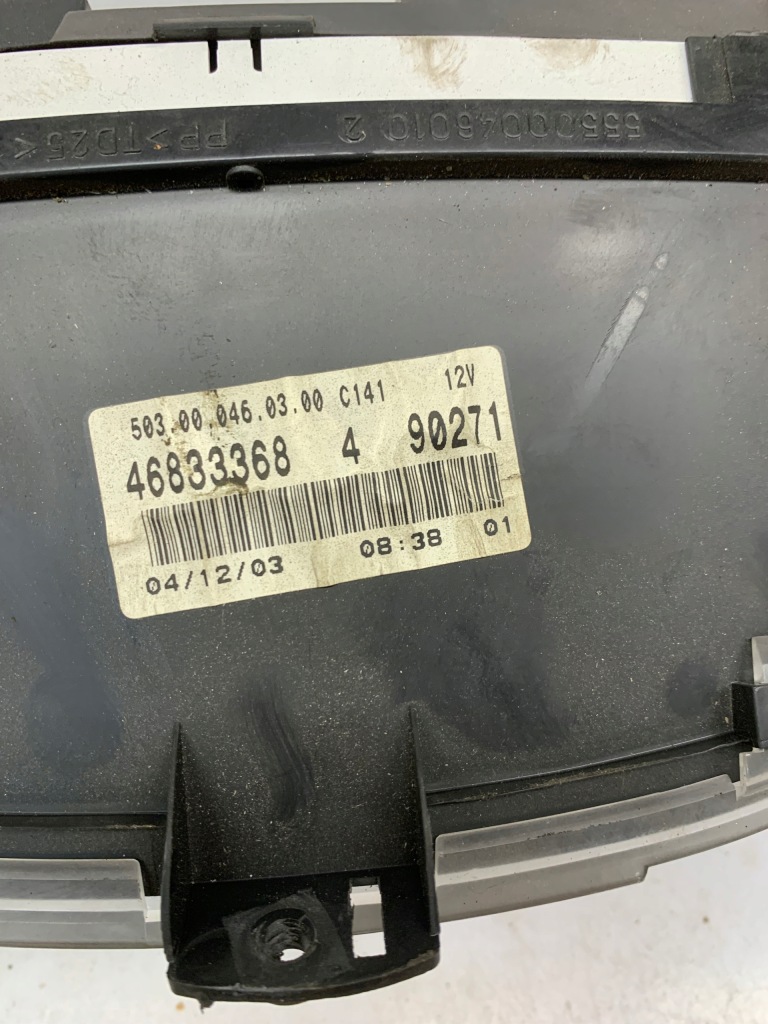 фото №4, Счетчик приборы fiat оригинальный номер 46833368