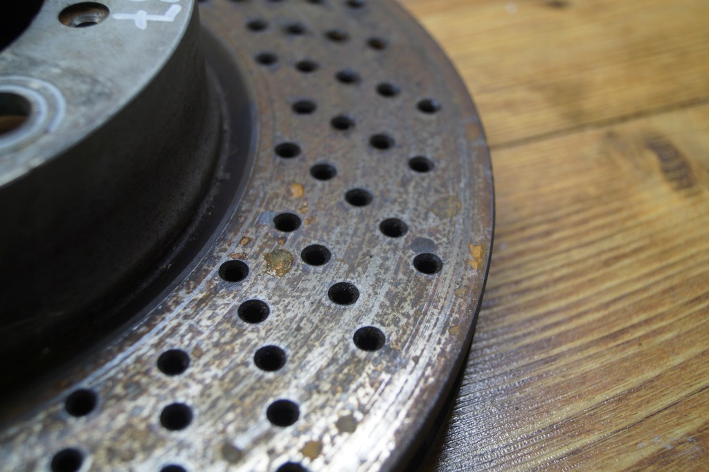 фото №11, Тормозные диски тормозные перед porsche 911 997 3.6b 318mm