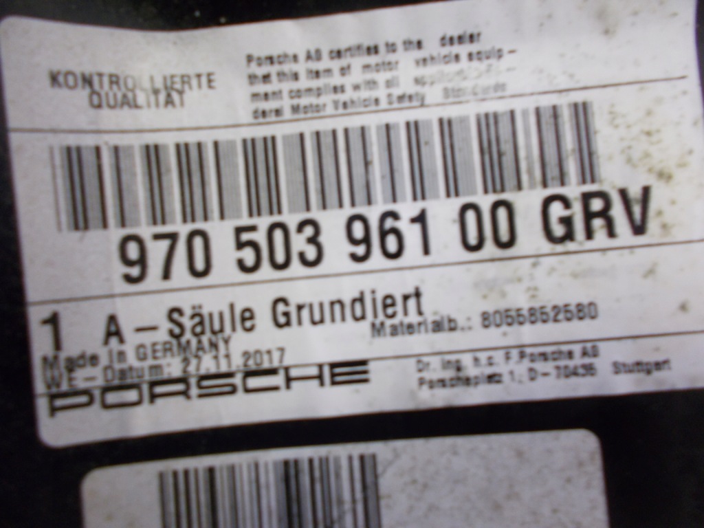 фото №5, Блок двигуна лівий перед porsche panamera 970 dwie частини