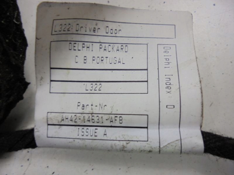 фото №9, Range rover 3 l322 джгут двері перед ліва lift