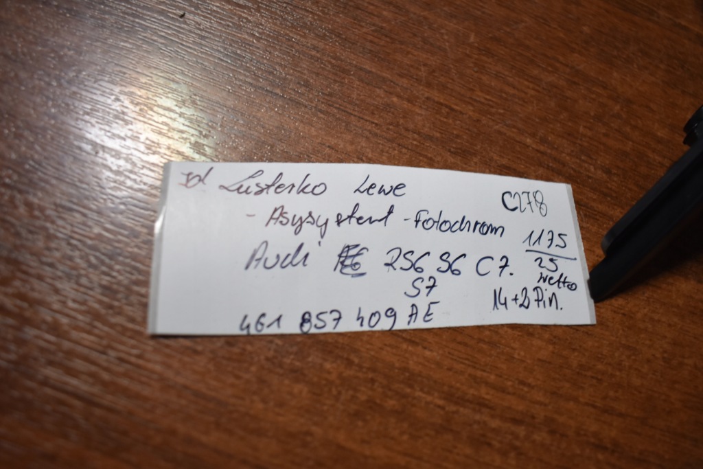 Idealne дзеркало ліва асистент фотохромний audi rs6 s6 s7 c7 1 Недорого