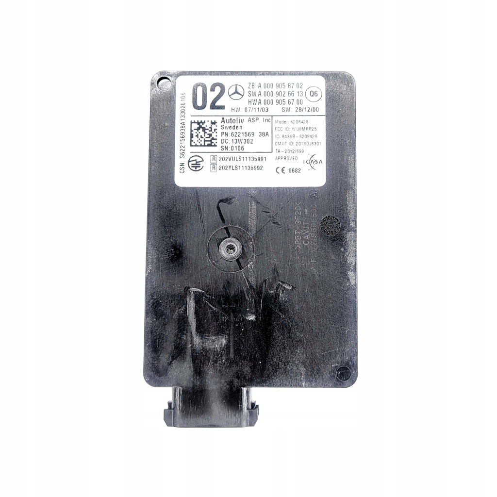 фото №1, Радар датчик distronic mercedes a0009058702