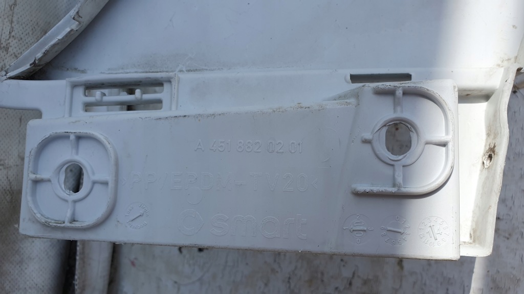 фото №9, Крыло правый задняя smart fortwo ii 451 оригинал