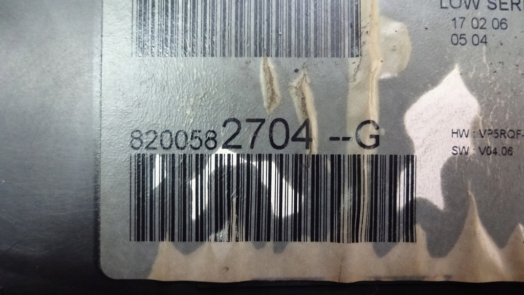 фото №4, Лічильник прилади renault clio iii 1.5 dci 8200582704