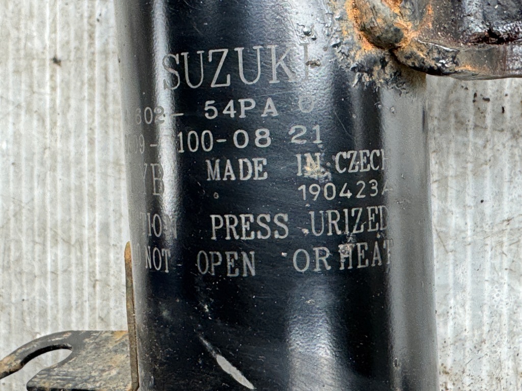 фото №9, S-cross sx4 16- lift 1.4 hybrid поворотний кулак амортизатор лівий перед амортизаторна стійка