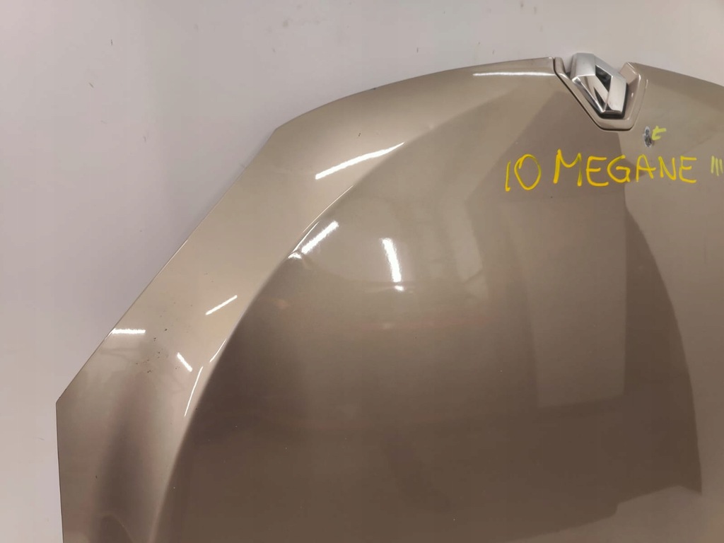 фото №6, Renault megane iii 08-13 капот крышка двигателя/ bez эмблема renault