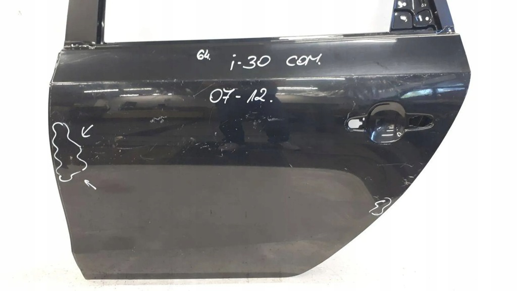фото №6, Hyundai i30 combi 2007-2012 двері ліва задня