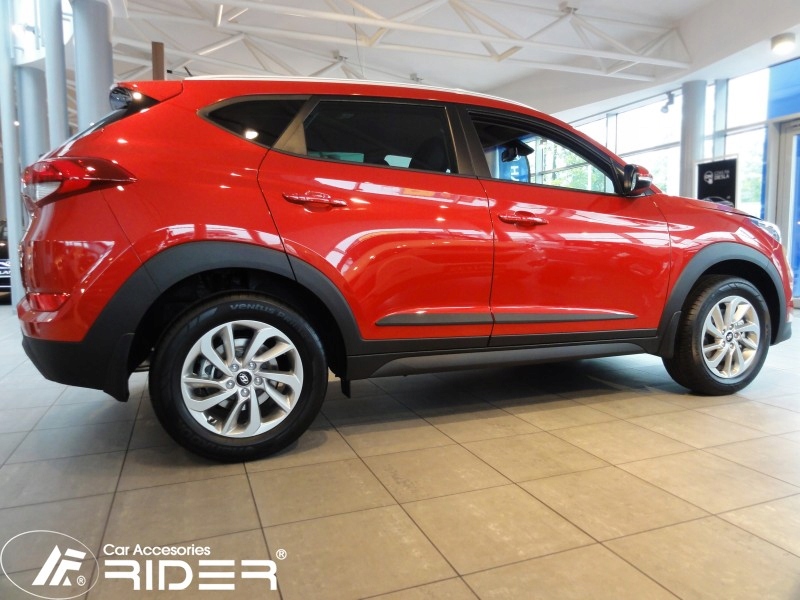 фото №3, Молдинг накладки боковой дверь hyundai tuscon 2015-