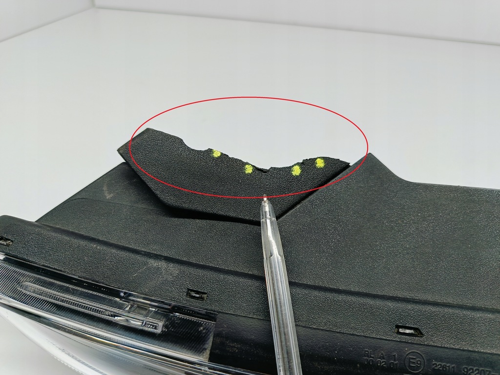 фото №13, Hyundai kona i 17- лампа верхній світло drl лівий перед 92207-j9000