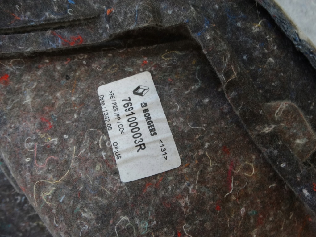 фото №7, Обшивка багажника левый задняя laguna iii 769100003r