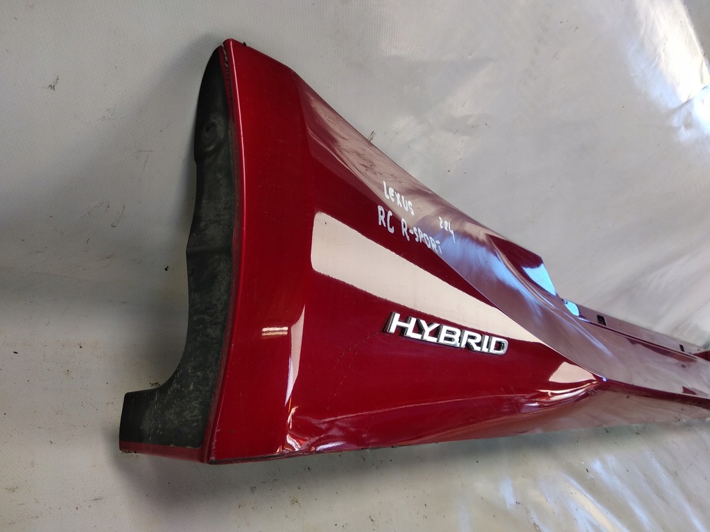 фото №2, Lexus rc r-sport молдинг порог правая порог