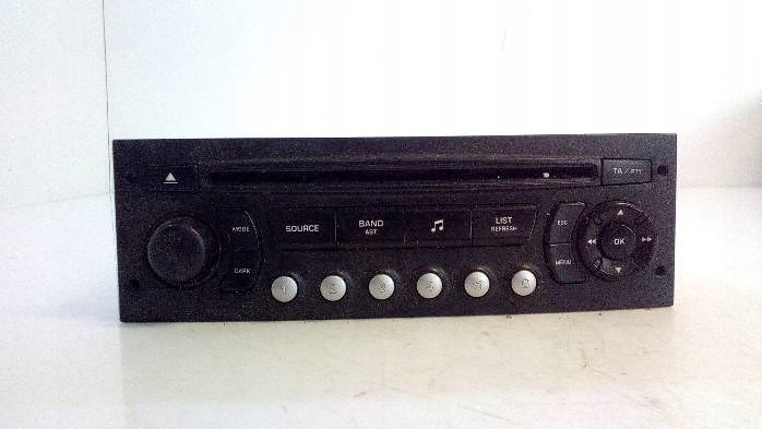 фото №8, Радиопроигрыватель peugeot 307 2005r.