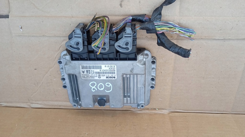 фото №1, Citroen c5 iii бортовий комп'ютер двигуна 1.6 ehdi 9664843780