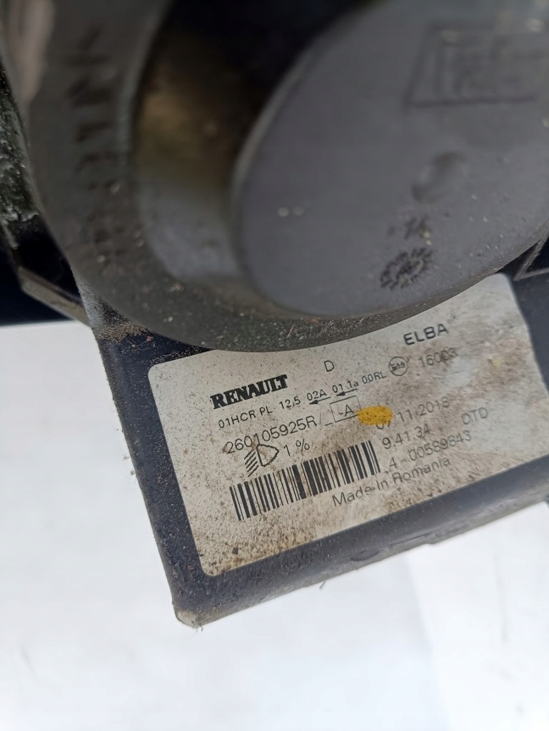 фото №7, Лампа перед передняя правая dacia logan ii 2 lift 17-20 europa 260105925r