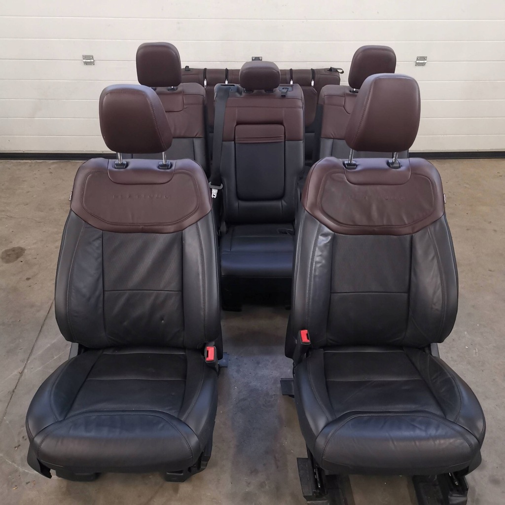 фото №11, Ford explorer vi mk6 сиденья заднее сиденье 2 3 ряд комплект кожа