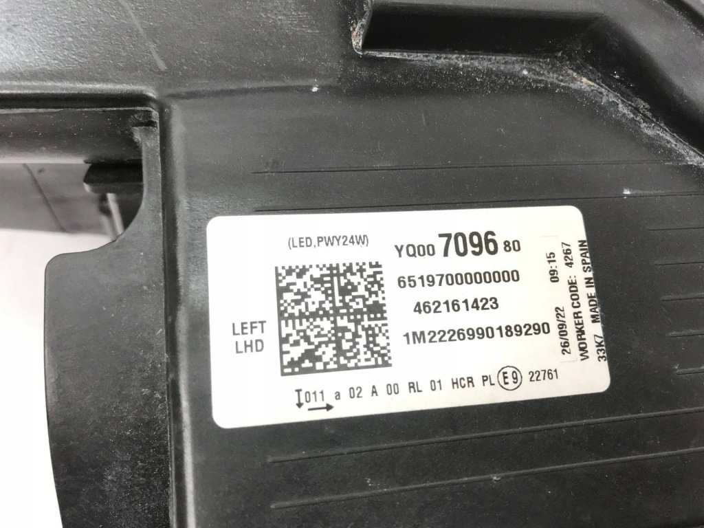 Y000709680 фара передняя перед левая opel crossland x рестайлинг  full led 20-24 с Разборки