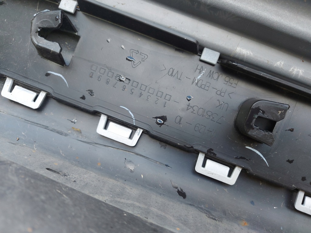 фото №11, Mini cooper f55 jcw порог правый молдинг накладка