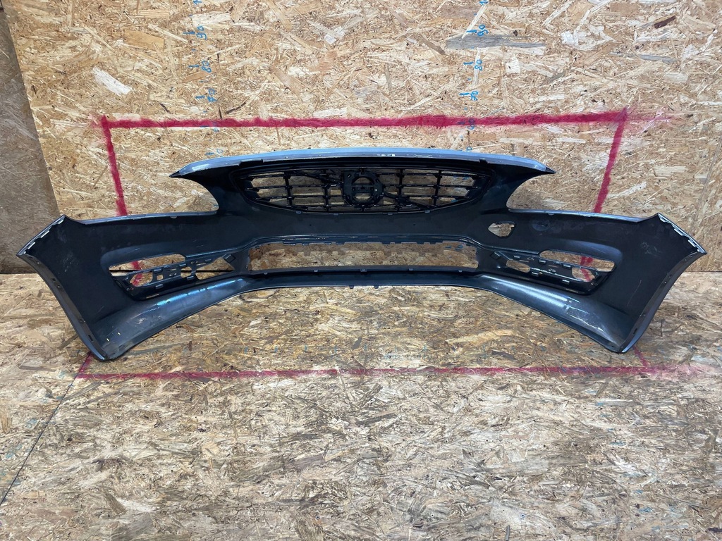 фото №7, Volvo v60 v-60 i 1 s60 s-60 ii 2 lift 13-18 бампер перед передній решітка радіатора