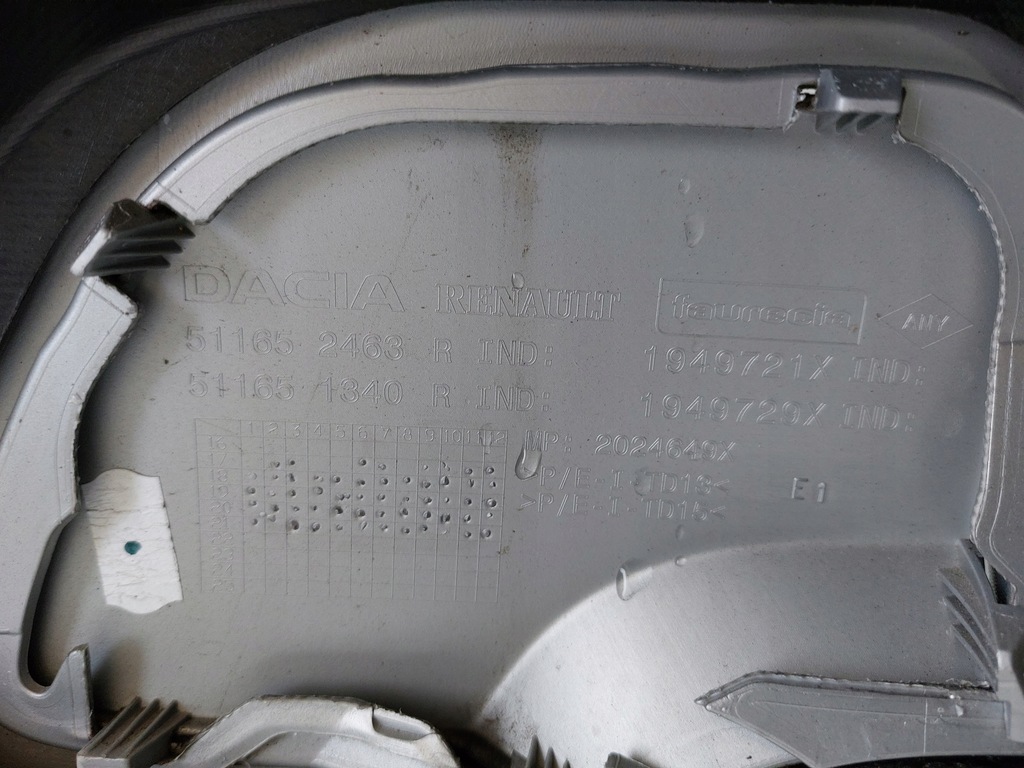 фото №7, Dacia duster ii бампер задня 850222027r оригінал