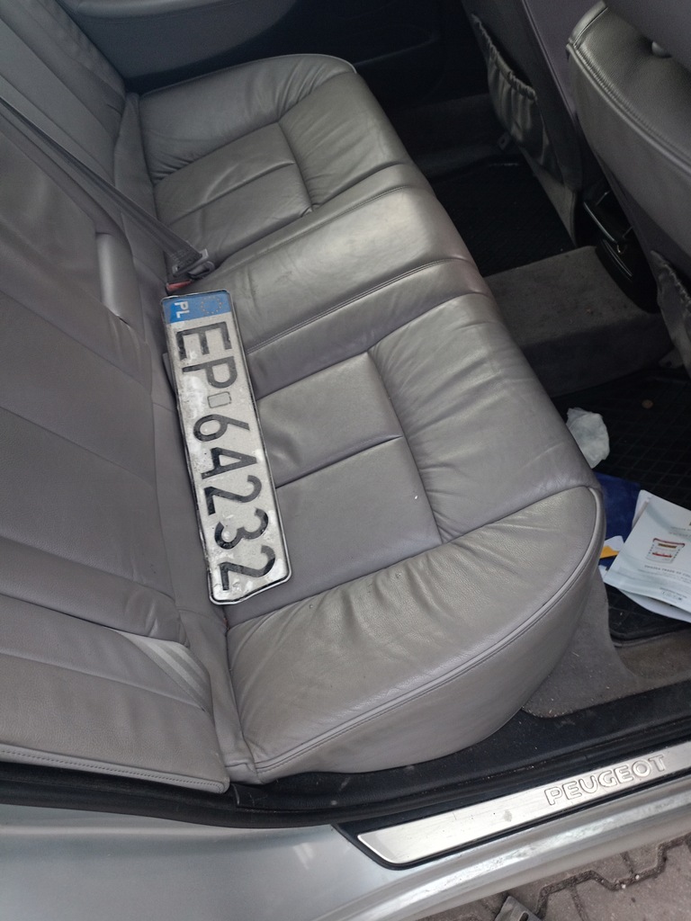 фото №5, Сидіння обшивки шкіра peugeot 607 2006 lift