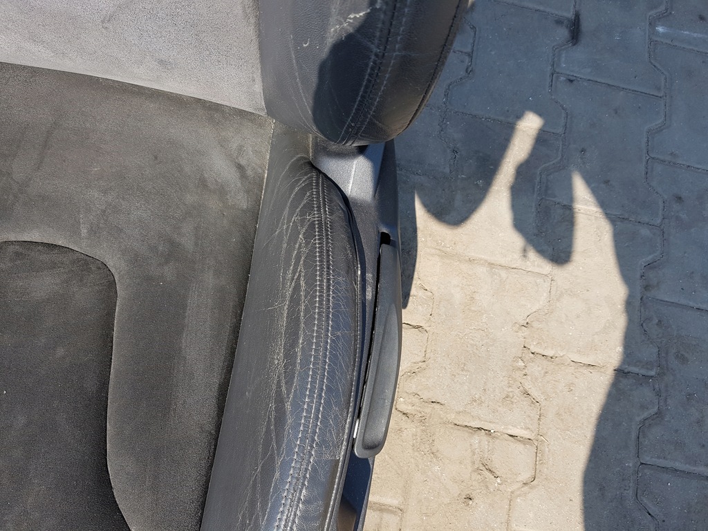 фото №8, Audi tt 8j 06-12r coupe сиденья заднее сиденье alcantara