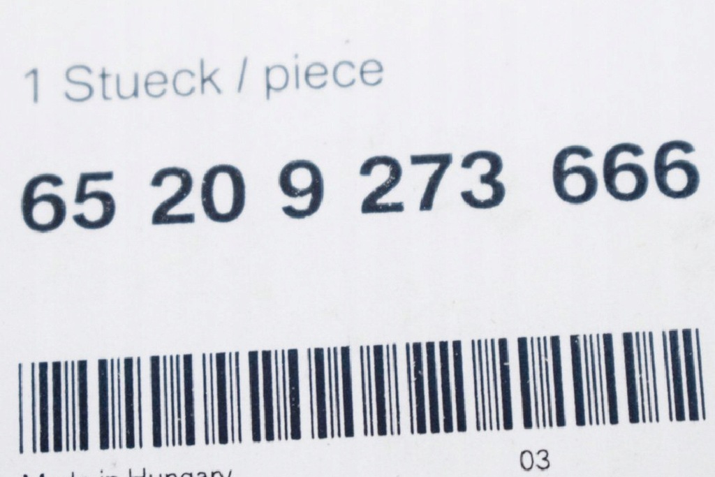 фото №6, Bmw seria 4 f33 антенна усилитель am-fm 65209273666 9273666 новый