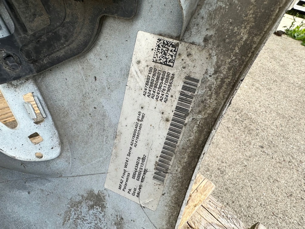 фото №8, Бампер перед передній mercedes b klasa w247 2018-