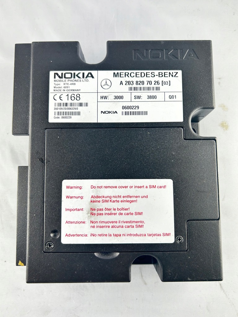 фото №1, Модуль телефону mercedes s w220 a2038207026