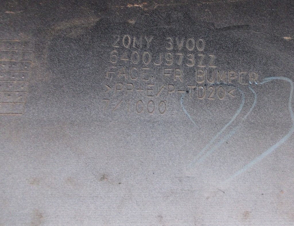 фото №10, Mitsubishi space star iii lift бампер перед 6400-j973zz