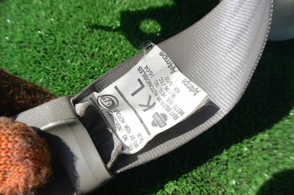 фото №13, Nissan maxima a33 ремені перед лівий правий beż kpl