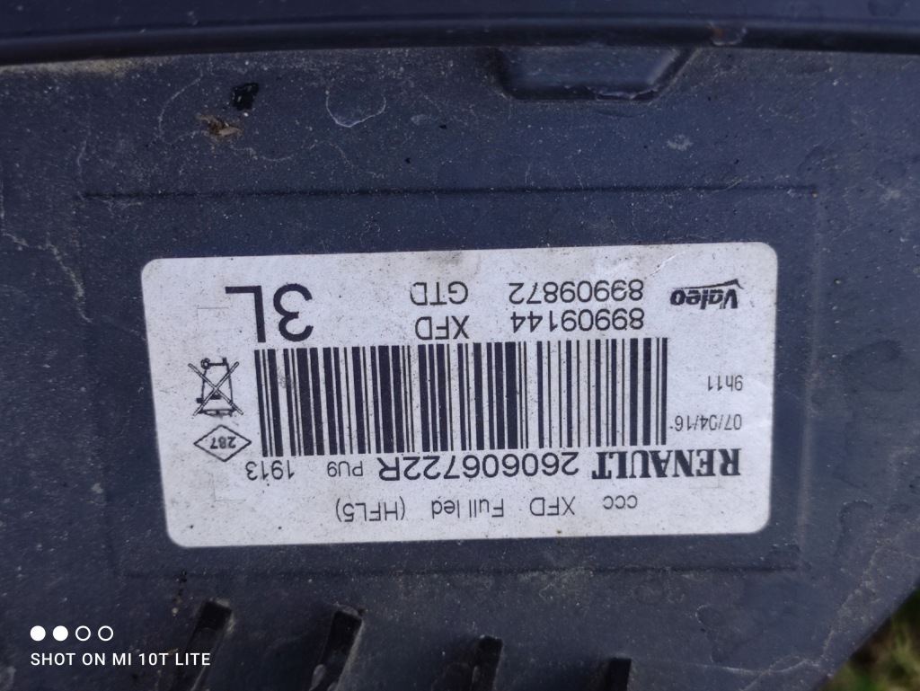 Renault talisman led pure vision фара перед левая или правый Киев