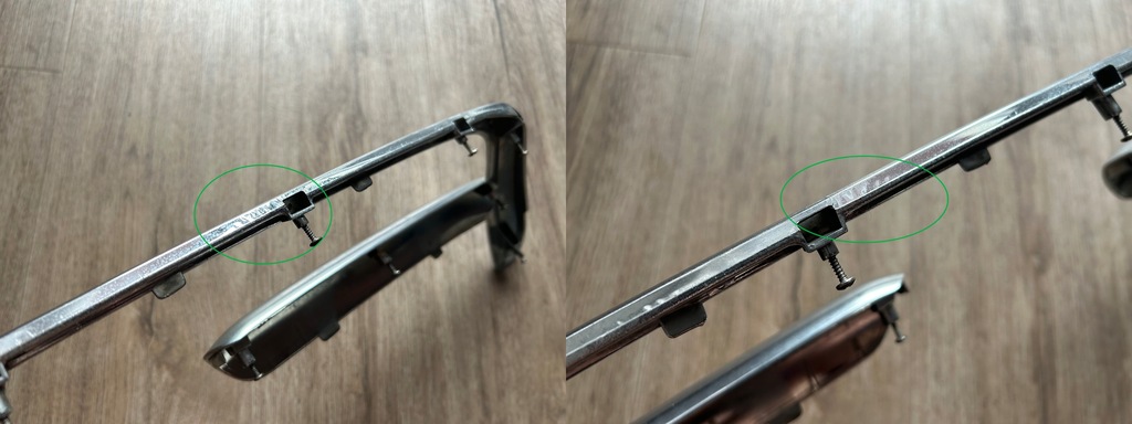 фото №13, Honda cr-v 2 ii przedlift 2001-2004 хром решітка радіатора оригінал