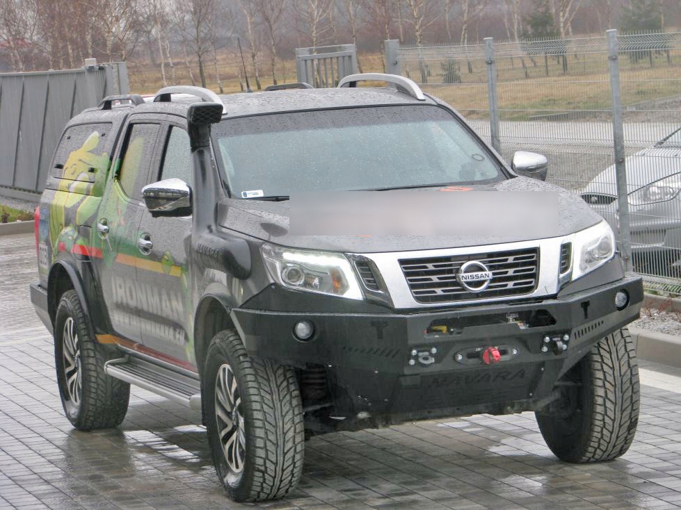 фото №8, Бампер передний перед металлический nissan navara d23