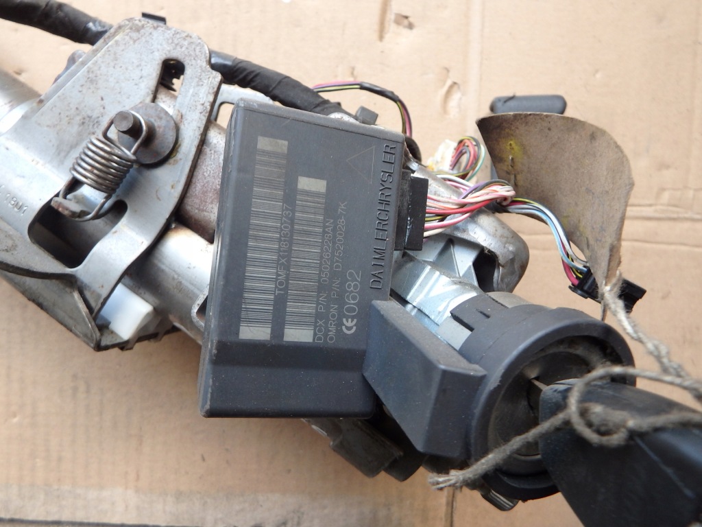 фото №2, Jeep compass lift 2.2 колонка замок запалювання ключ