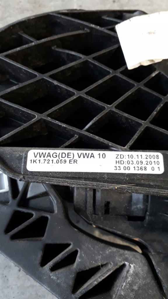 фото №5, Педаль сцепления 1k1721059er skoda octavia ii