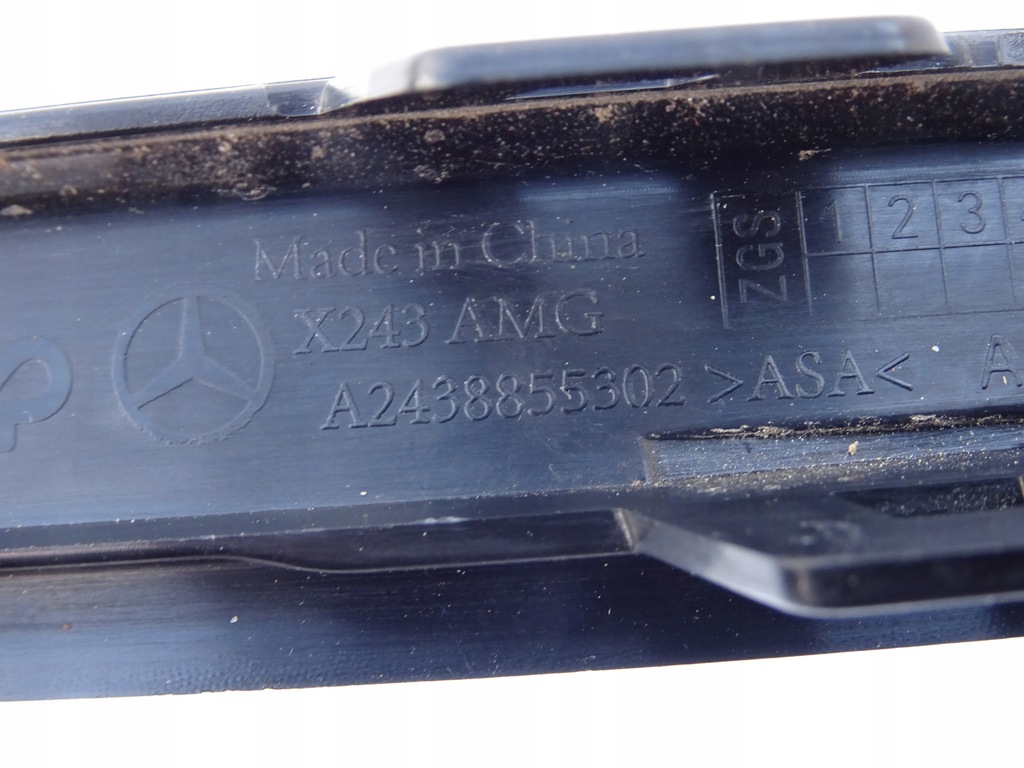 фото №10, Отделка накладка бампера mercedes x243 eqb