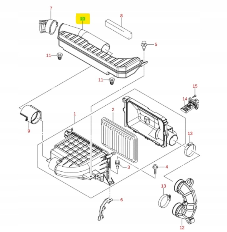 фото №1, Шланг повітря suzuki swift / splash