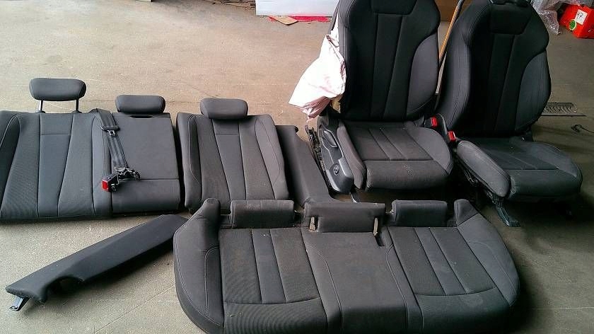 фото №1, Audi a4 b9 avant сидіння заднє сидіння обшивки eu комплект