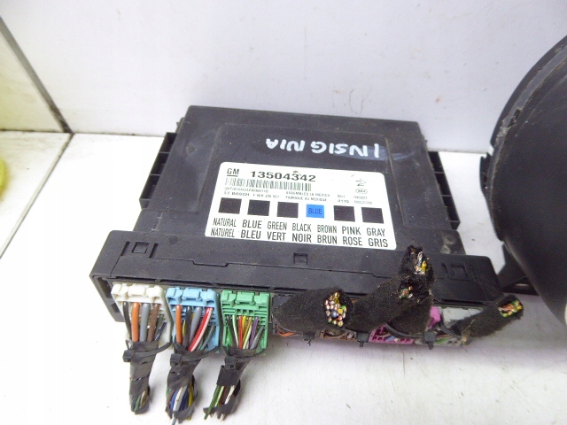 фото №6, Insignia a 08-13 набір стартовий бортовий комп'ютер лічильник петля ключ 2.0 cdti