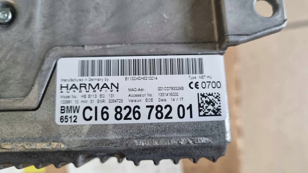 фото №5, Считыватель навигации радио мультимедиа bmw i3 i1 i01