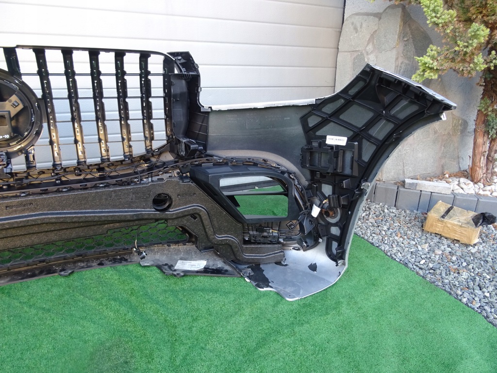 фото №10, Бампер перед решётка радиатора mercedes gls 63 amg w167