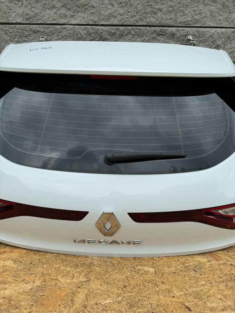 фото №3, Кришка багажника задня задня renault megane iv комплектна dv369 hb