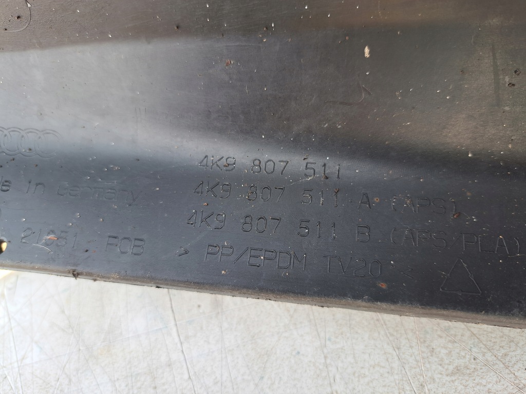 фото №9, Audi a6 c8 kombi бампер задняя хром 4k9807511