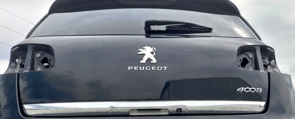 фото №7, Peugeot 4008 citroen c4 aircross молдинг хром накладка крышки задняя багажника