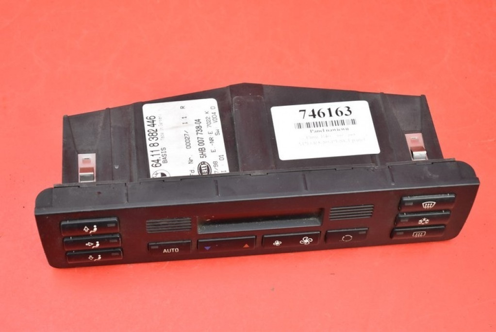 фото №5, Панель керування обдув кондиціонер 64118382446 bmw e46 97-03