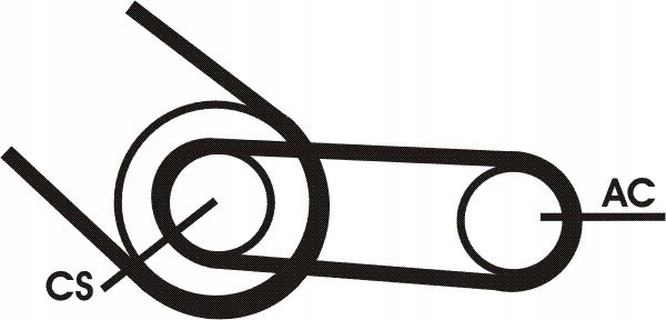 фото №2, Ремень клиновой + el. монтажный renault kangoo logan